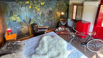 Mural pintado por Florencia Aise terminado