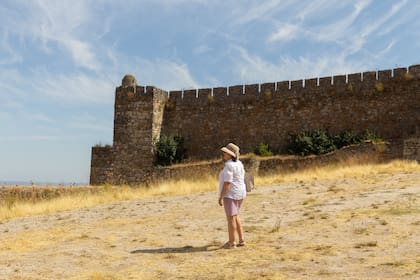Murallas del Castillo en Trujillo