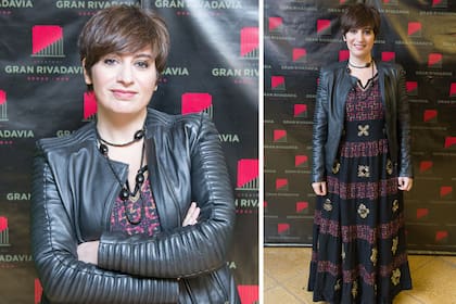 Muriel Santa Ana se animó al pelo súper corto