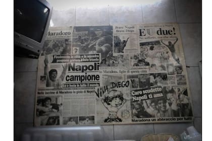 Esto era Maradona en Nápoles: gloria y recuerdos