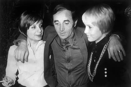 Noviembre de 1968, con su hija Patricia y su esposa Ulla Thorsse