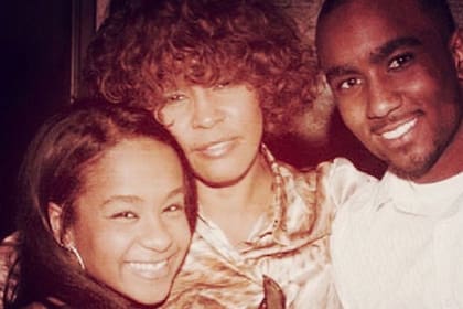 Whitney Houston, su hija y su pupilo, Nick Gordon