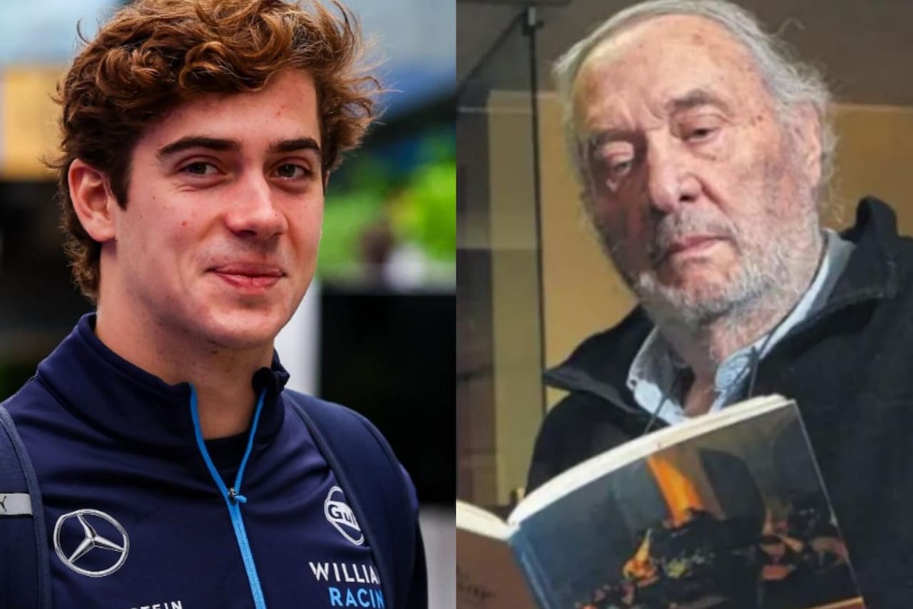 Murió el abuelo paterno de Franco Colapinto, Leónidas - LA NACION