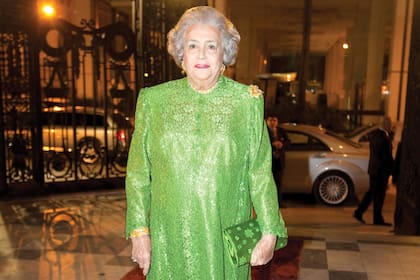 Nelly Arrieta de Blaquier, inolvidable e inspiradora presidenta de la Asociación Amigos durante más de 35 años