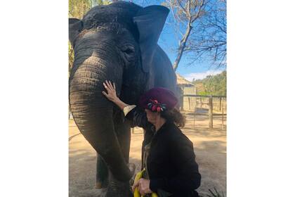 Sharima, durante la visita de LA NACION, en septiembre pasado