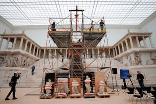 Museo de Pérgamo de Berlín reabrirá a mediados de 2027 tras ardua restauración