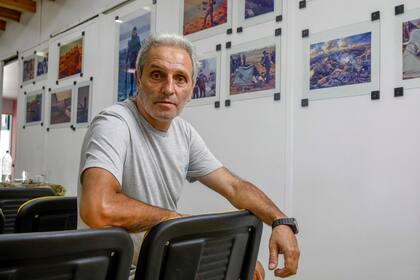 Francisco volvió con 15 kilos menos a su casa tras la guerra