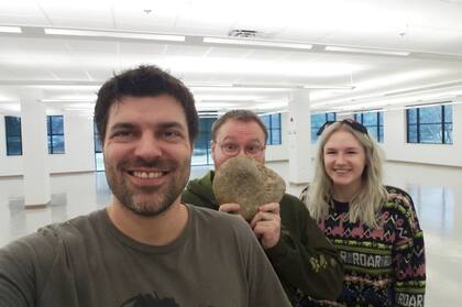 En el Instituto de Paleontología de la Universidad de Illinois