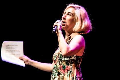 Laura Oliva fue la anfitriona de la celebración de los 50 años del estreno de Hair en Broadway. Foto: Fiorella Romay