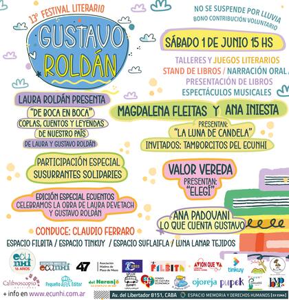 Música, talleres, lecturas y feria de libros, el sábado 1, desde las 15