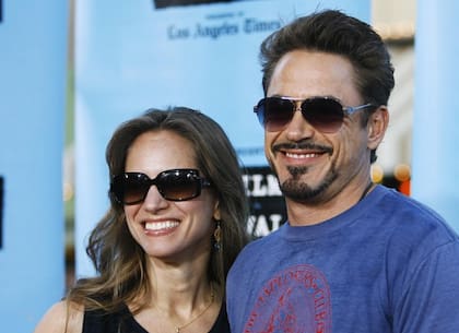 Robert Downey Jr y su mujer se casaron en 2005, dos años después de conocerse en un rodaje