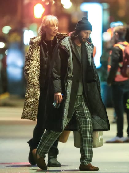 Muy distendido, el actor fue visto paseando por San Francisco junto a su novia, Alexandra Grant