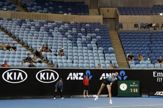 Trasnoche de tenis: el partido que terminó en la madrugada y casi sin gente