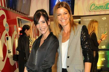 Muy sonrientes, Paola Krum y Eugenia Tobal también fueron parte del evento