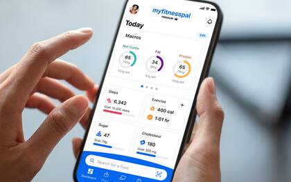 MyFitnessPal es un gran aliado para destacar datos y se puede configurar en el idioma que cada uno prefiera