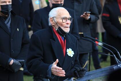 Mykola Latyshko, durante un acto por el Holodomor en Toronto, Canadá, en noviembre pasado