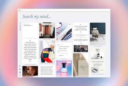 MyMind es una herramienta privada mejorada por IA para guardar y organizar notas, imágenes y marcadores en múltiples plataformas (imagen ilustrativa)