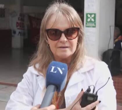 Myriam Guitter, médica oncóloga del hospital Garrahan