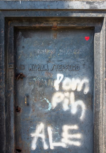 Myriam Stefford murió el 26 de agosto de 1931 en la localidad de Marayes, provincia de San Juan