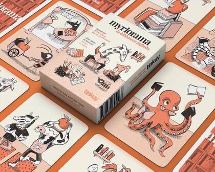 Myriorama, la biblioteca infinita, ofrece consignas creativas a partir de las ilustraciones de Mariana Ruiz Johnson