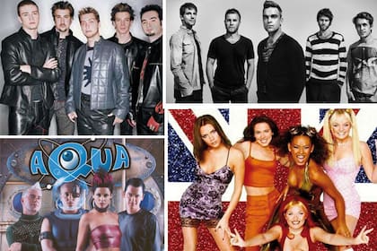 N sync, Take that, Aqua y Spice Girls: íconos de la cultura pop de los 90