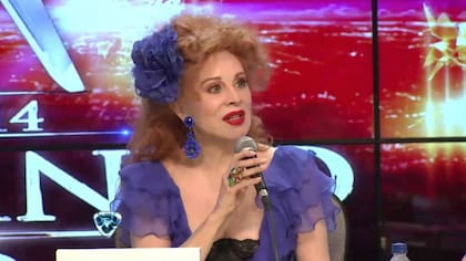 Nacha Guevara se despide de su labor como jurado