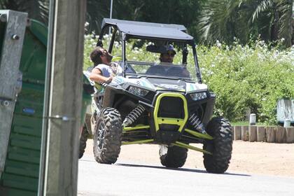Nacho Viale al volante, su hermano como copiloto