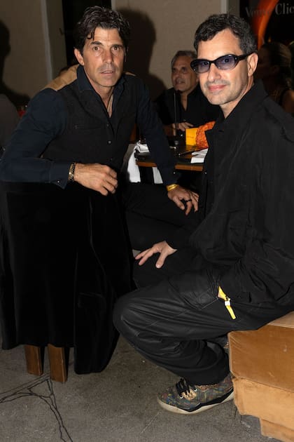 Nacho Figueras y Aíto de la Rúa compartieron mesa