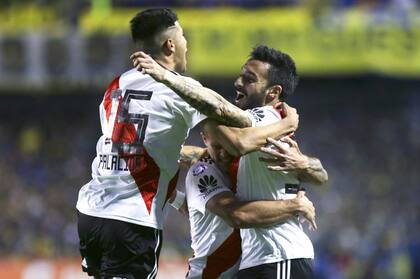 Nacho Scocco, determinante en lo últimos partidos de River