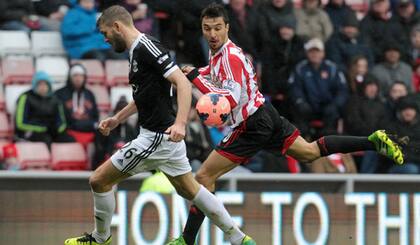 Nacho Scocco festejó pero no marcó