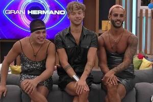 Las drag queens de Gran Hermano: Maxi, Thiago y Nacho desfilaron en la casa vestidos de mujer