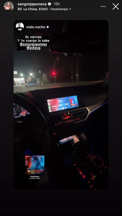 Nacho Viale compartió la nueva canción de la China Suárez