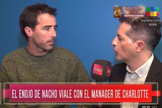 Nacho Viale contó detalles de la baja de Charlotte Caniggia al programa de Juana: "Hubo una falta de respeto"