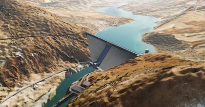 Portezuelo del Viento, en Mendoza, la central hidroeléctrica que es motivo de disputa entre la Nación y la provincia cuyana