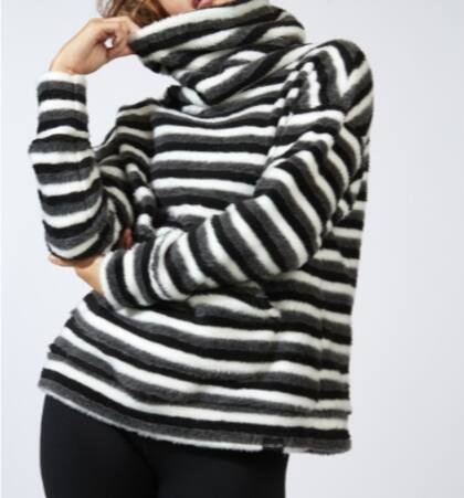 Nada como los cuellos altos para sentirse bien abrigada