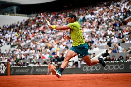 Nadal, 14 veces ganador de Roland Garros, jugará este miércoles en el Parque Roca