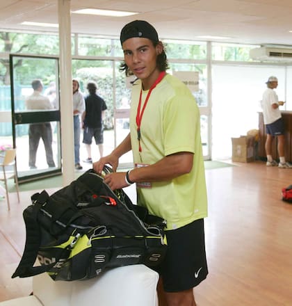 Nadal en 2005 en Buenos Aires