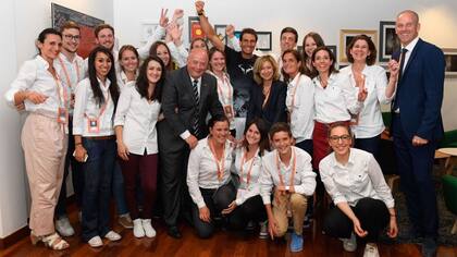 Nadal festejó otra vez su cumpleaños en Roland Garros