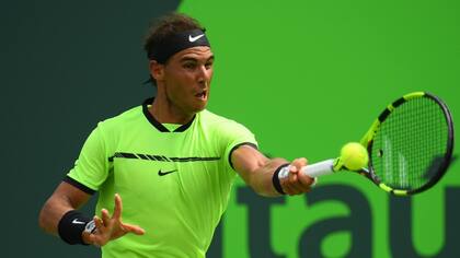 Nadal suma 17 triunfos y 4 derrotas en lo que va de 2017