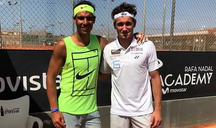 Nadal y Casper Ruud jugarán una exhibición en Buenos Aires el 23 de noviembre próximo