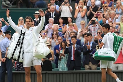 Nadal y Djokovic se enfrentaron 55 veces, muchas de esas en finales de Grand Slam; el historial lo lidera Nole por 29 a 26.