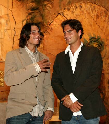 Nadal y Federer, en la Catedral de Mallorca