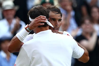 Nadal y Federer se enfrentaron por última vez en las semifinales de Wimbledon 2019, con un triunfo del suizo.