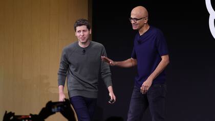 Nadella y Altman ya han colaborado como parte de la alianza de OpenAI y Microsoft.