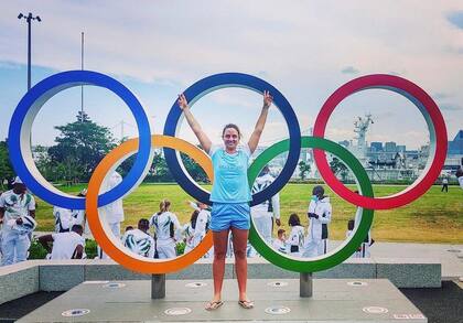 Nadia Podoroska compitió en Tokio 2020 en sus primeros Juegos Olímpicos