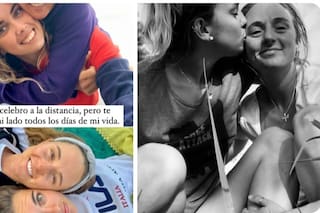 Nadia Podoroska presentó a su novia y recibió la felicitación de una leyenda del deporte