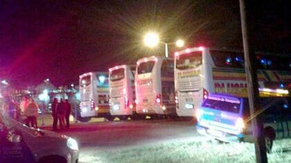 "Nadie consumió cocaína, doy fe de eso", dijo uno de los choferes