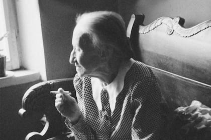 Nadiezhda, la viuda de Mandelstam, en 1979