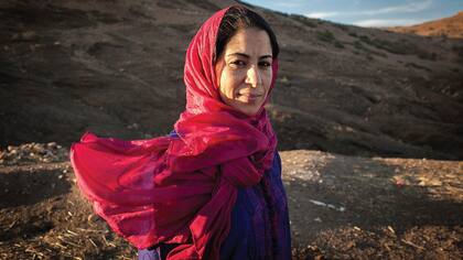 Nafissa Abarbach, durante una visita a Marruecos, su país natal, trabaja en Canadá gracias a un programa para inmigrantes