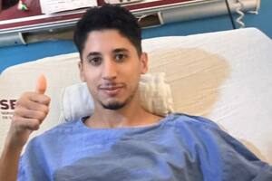 Nahuel Alejandro Tagliaferro se encuentra internado desde el 21 de agosto y busca volver a la Argentina